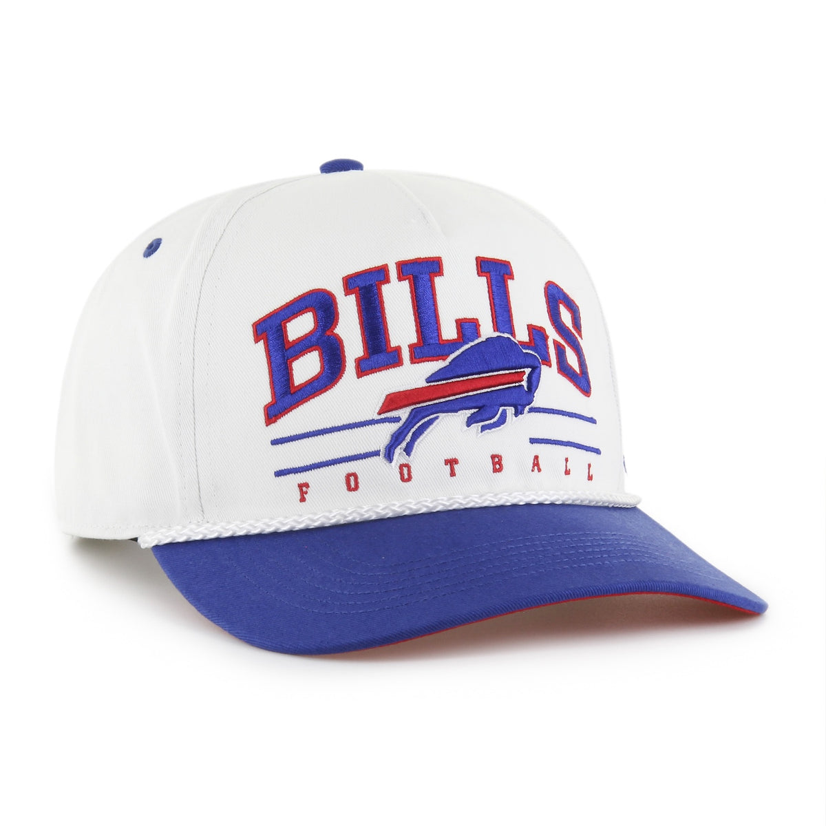 Buffalo Bills '47 White Roscoe TT Hitch Adjustable Hat