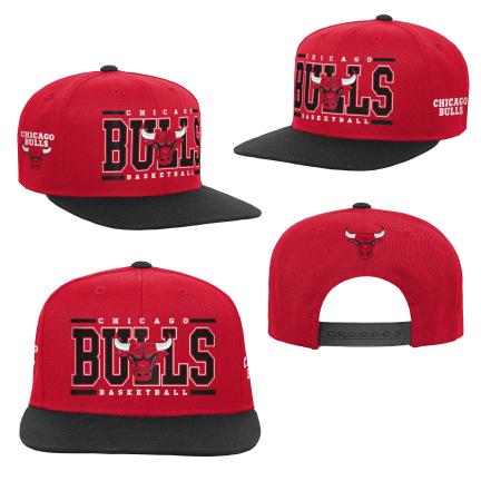 Chicago Bulls Youth Two Toned Retro Deadstock Snapback Hat