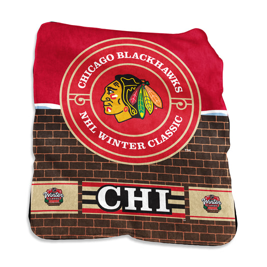 Chicago Blackhawks 50in. x 60in. NHL Winter Classic Rachel Blanket