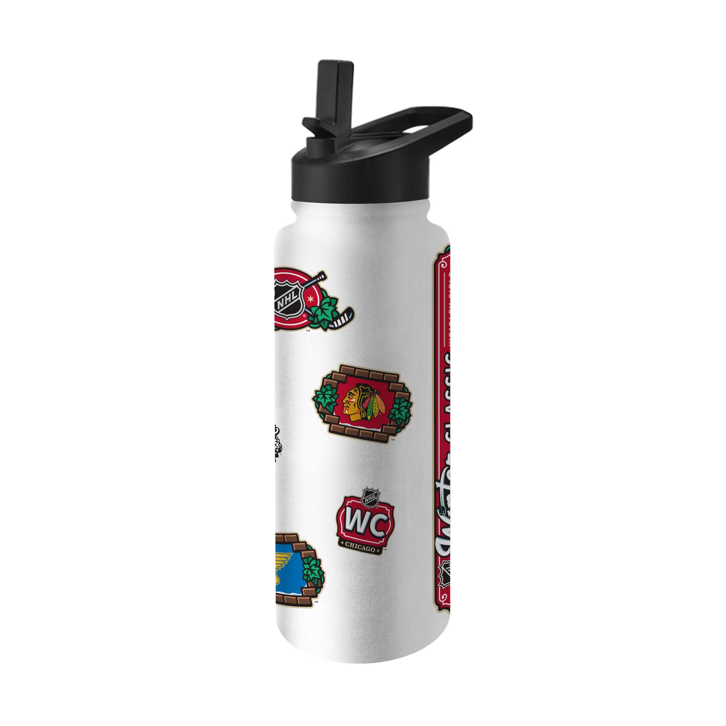 Chicago Blackhawks 2025 Winter Classic 34oz. Quencher Bottle