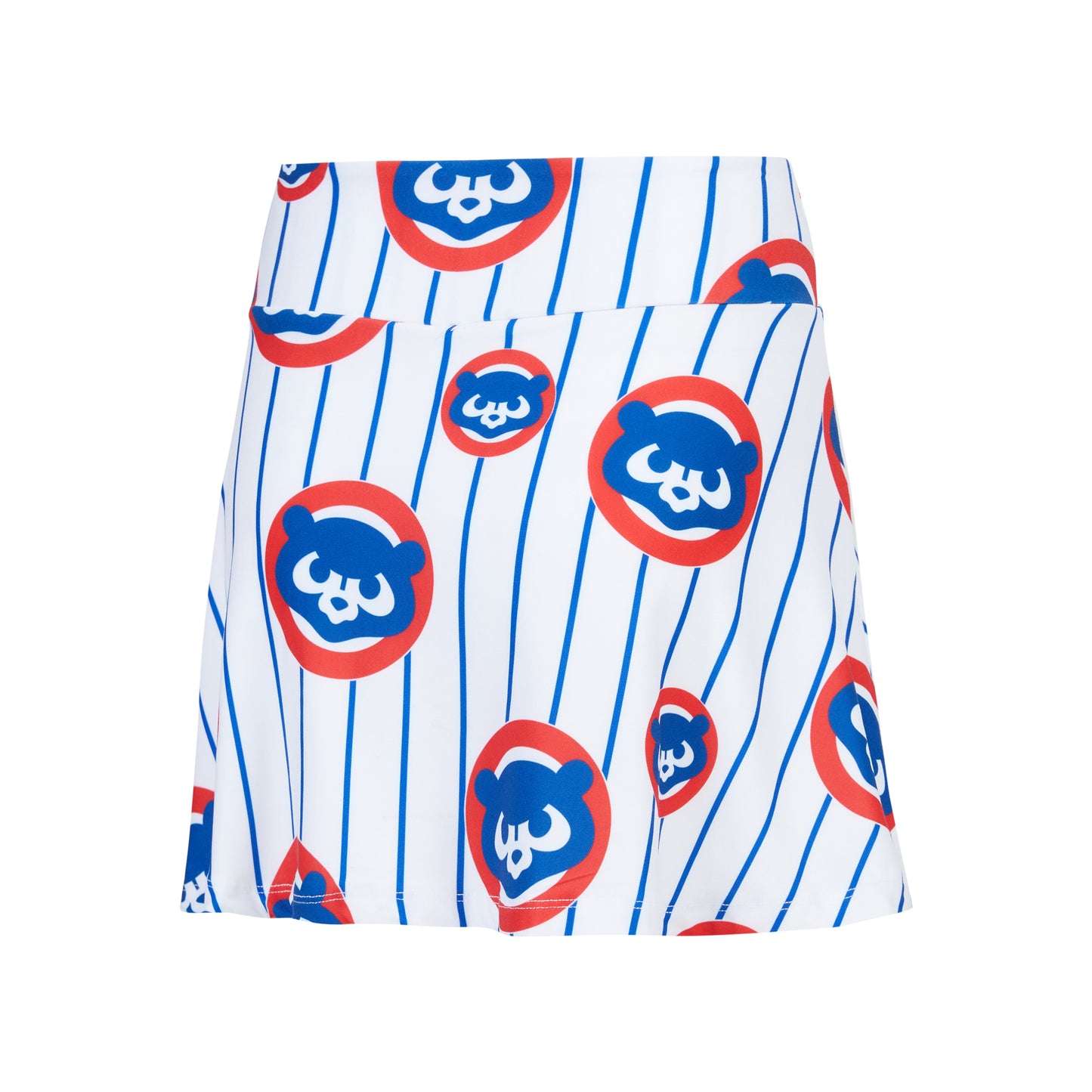 Chicago Cubs Ladies Record Pinstripe Skirt