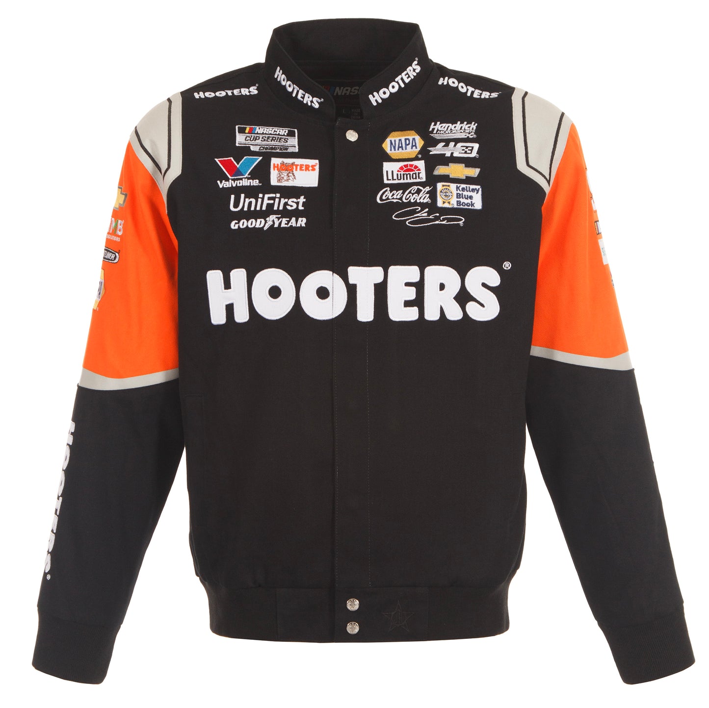 Chase Elliot 9 Hooters Nascar Twill Jacket