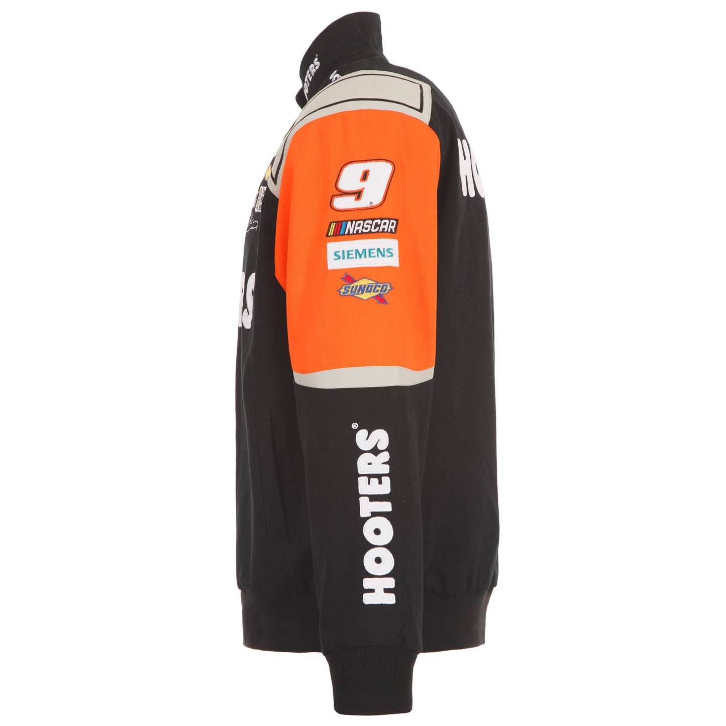 Chase Elliot 9 Hooters Nascar Twill Jacket