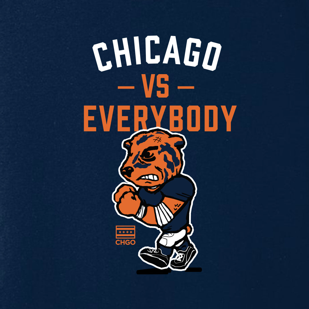 Chicago vs Everybody Navy T-Shirt