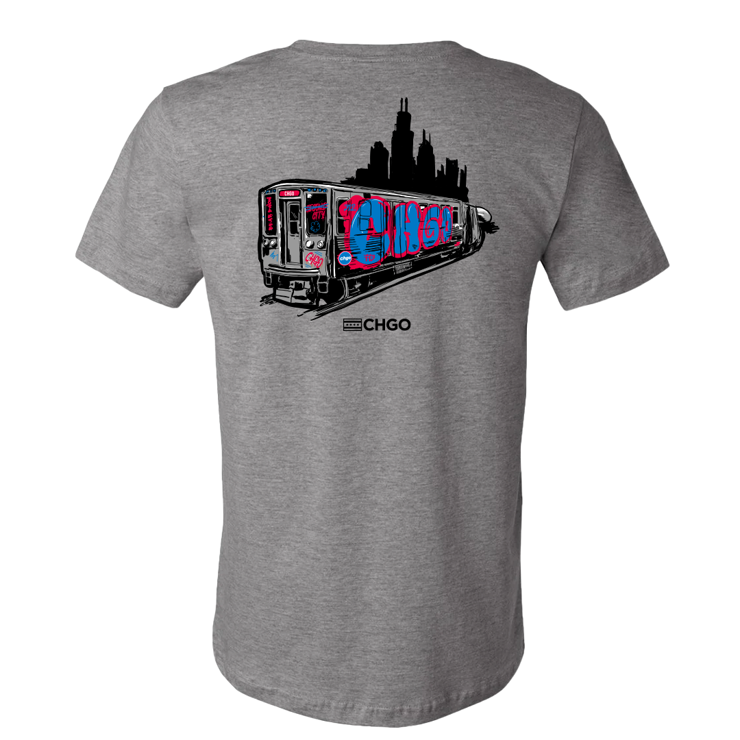 Chicago CHGO Train Tee