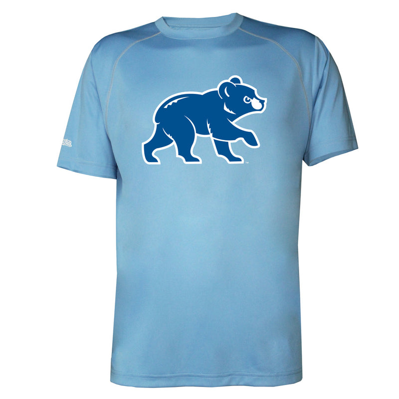 Chicago Cubs Columbia Walking Bear Poly Tee