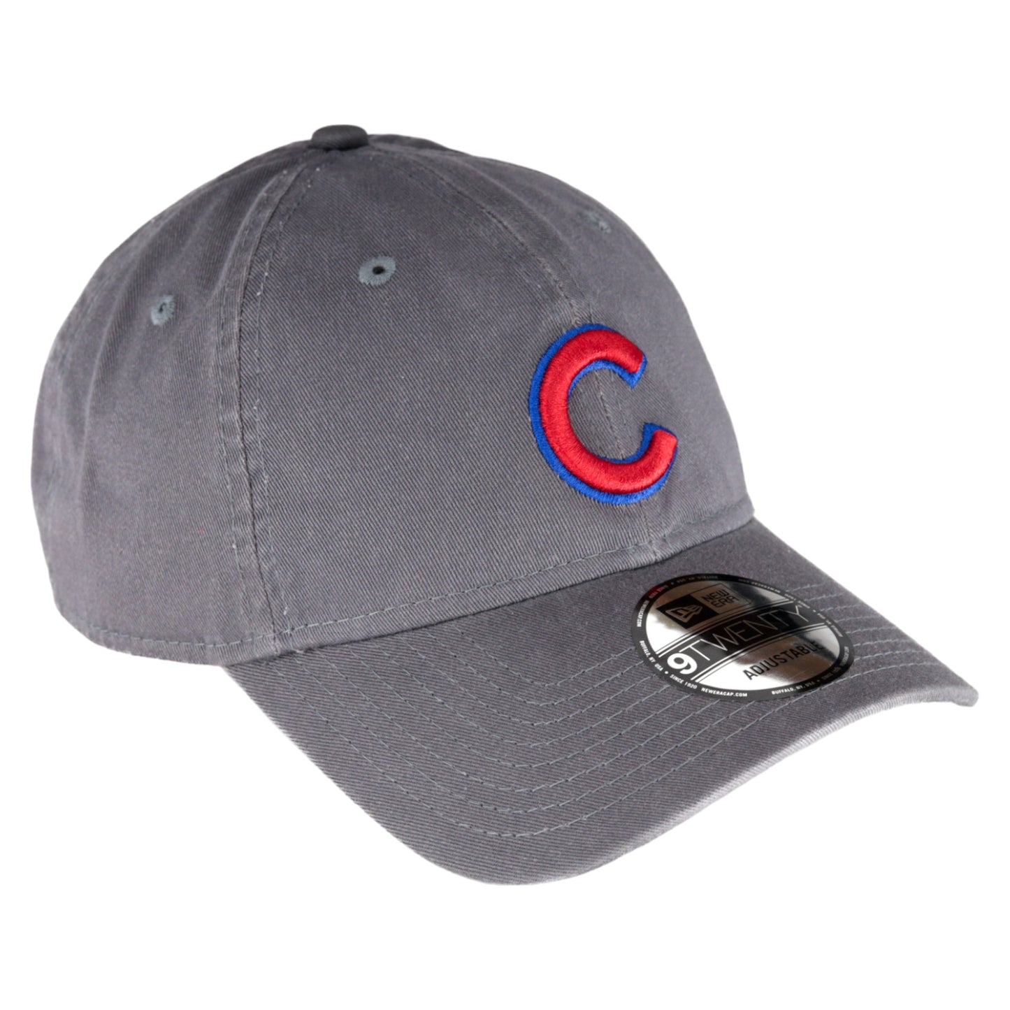 Chicago Cubs Grey Core New Era 9TWENTY Classic Adjustable