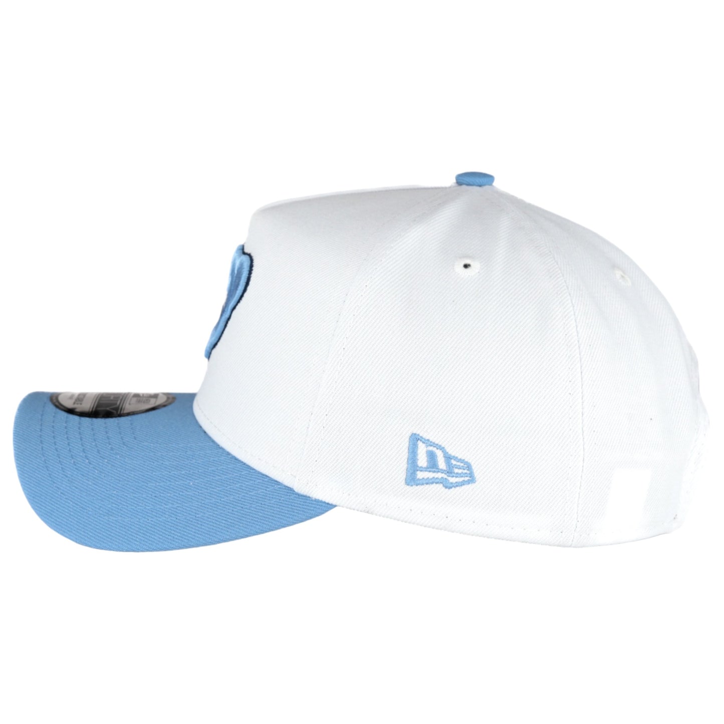 Chicago Cubs New Era 9FORTY A-Frame White/Sky Blue Adjustable Hat