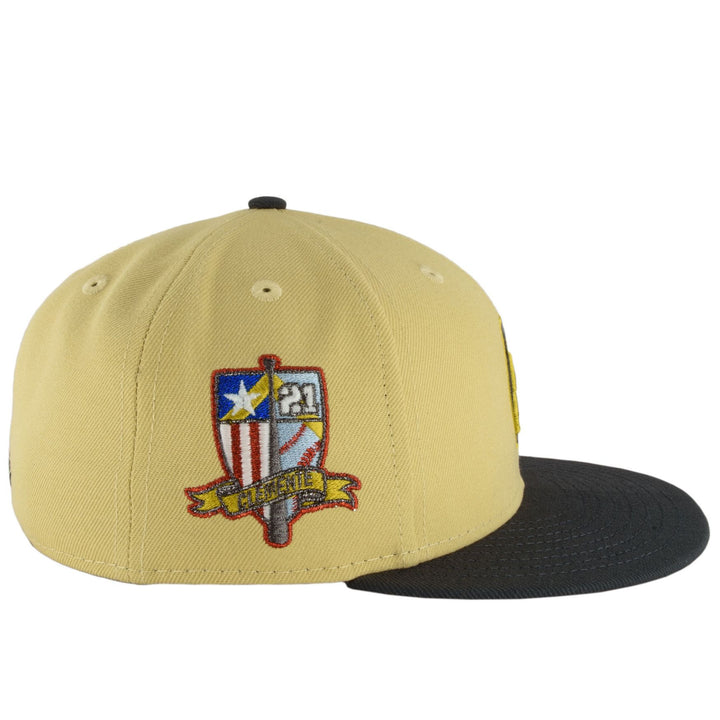 Chicago Cubs Vegas Gold/Graphite New Era 59FIFTY Fitted Hat