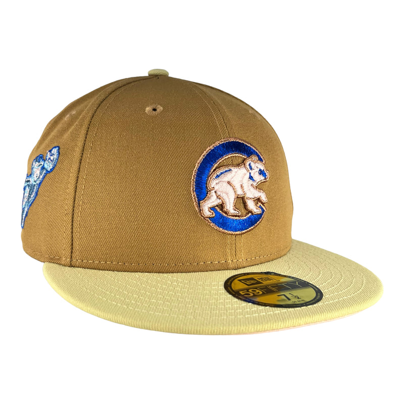 Chicago Cubs Bronze/Gold South Bend Cubs New Era 59FIFTY Fitted Hat