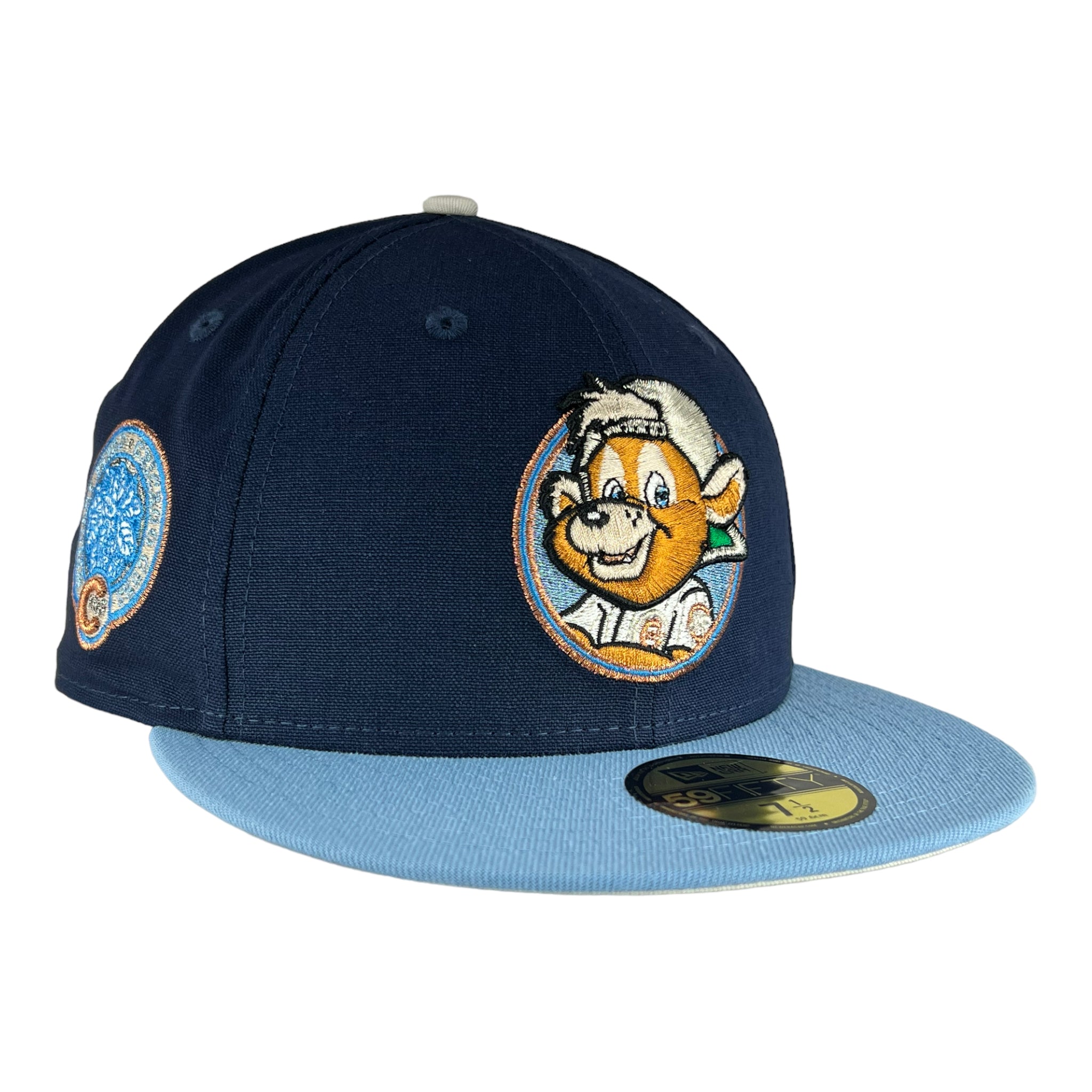 Chicago Cubs Oceanside Blue/Light Blue Clark Cub New Era 59FIFTY Fitted Hat