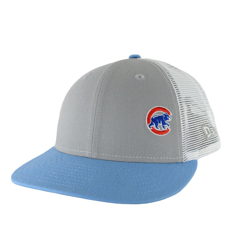 Chicago Cubs Grey Sky New Era 9FIFTY Low Profile Mesh Back Hat