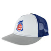 Chicago Cubs Grey Waving Bear New Era 9FIFTY Low Profile Mesh Back Hat