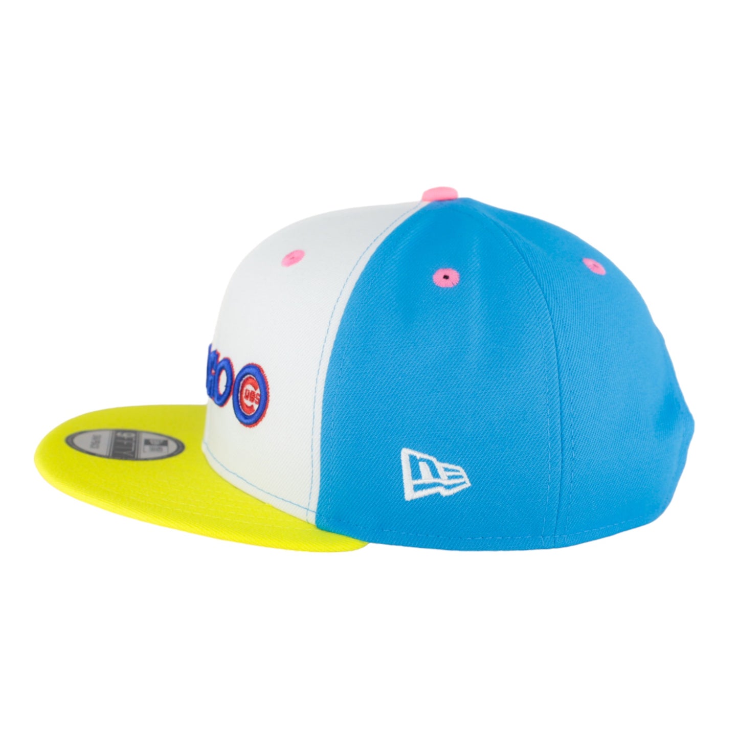 Chicago Cubs Neon/Pink/Yellow New Era 9FIFTY Snapback Hat