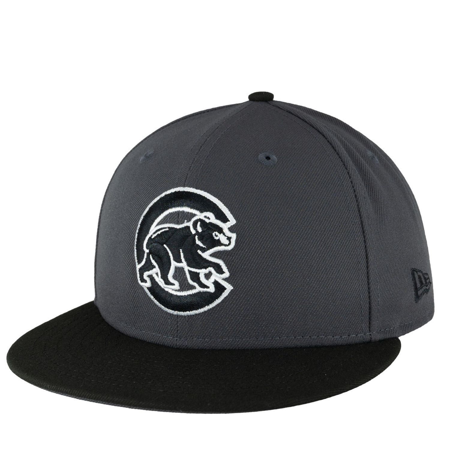 Chicago Cubs Graphite/Black New Era 9FIFTY Snapback Hat – Clark Street 