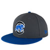 Chicago Cubs Graphite Royal New Era 9FIFTY Snapback Hat