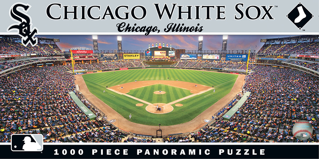 Chicago White Sox 1000 Piece Stadium Panoramic Jigsaw Puzzle