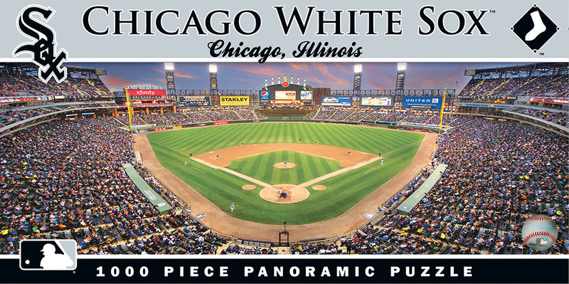 Chicago White Sox 1000 Piece Stadium Panoramic Jigsaw Puzzle