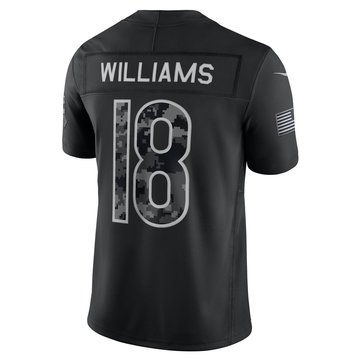 Caleb Williams Chicago Bears Nike Men's 2026 Salute To Service Jersey