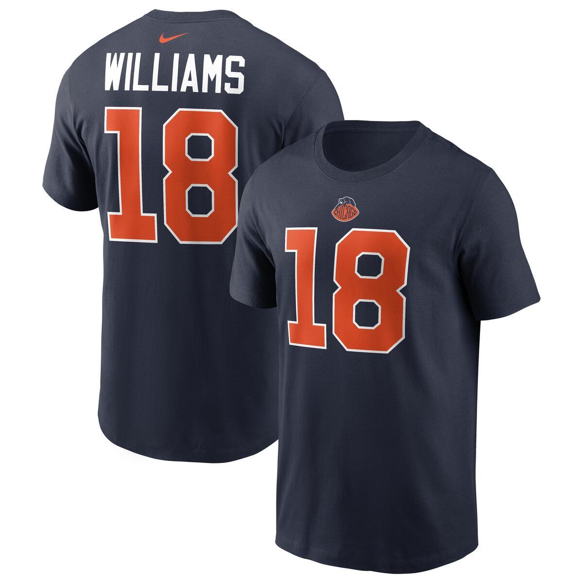 Caleb Williams Chicago Bears Nike Rivalry T-Shirt