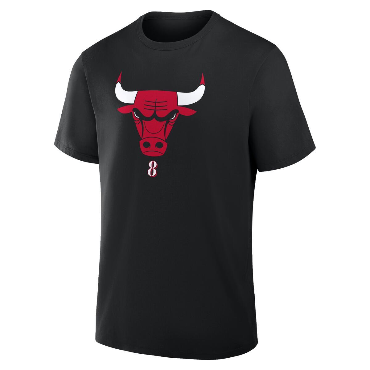 Caleb Wilson Chicago Bulls Name and Number Men's Black T-Shirt