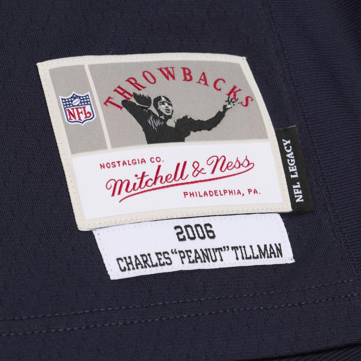 Charles Tillman #33 Chicago Bears Mitchell & Ness Men's Navy Jersey