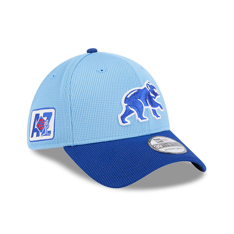 Chicago Cubs 2025 Spring Training New Era 39THIRTY Flex Fit Cap