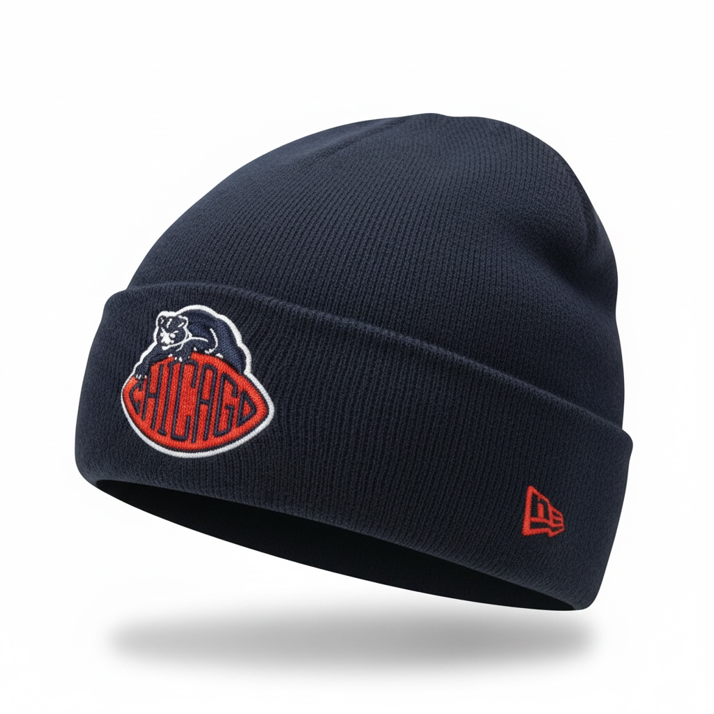 Chicago Bears 2026 Rivalry New Era Skully OTC Knit Hat