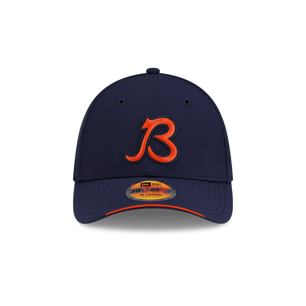 Chicago Bears 2026 Sideline B New Era 39THIRTY Flex Fit Hat