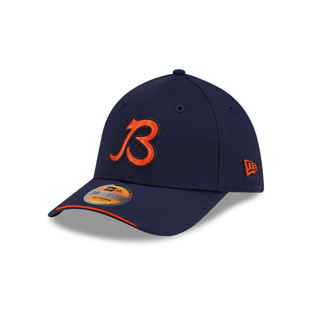 Chicago Bears 2026 Sideline B New Era 39THIRTY Flex Fit Hat