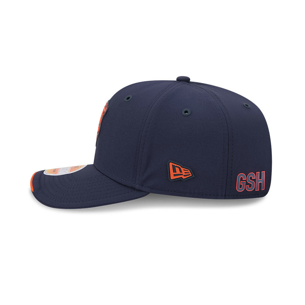 Chicago Bears 2026 Sideline Bearhead New Era 9SEVENTY Stretch-Snap Adjustable Hat
