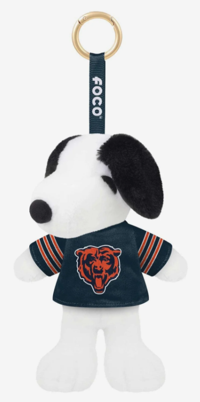 Chicago Bears 6in. Snoopy Backpack Key Ring