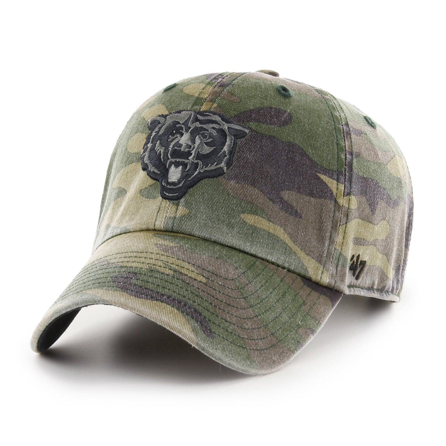 Chicago Bears '47 Camo Cleanup Adjustable Hat
