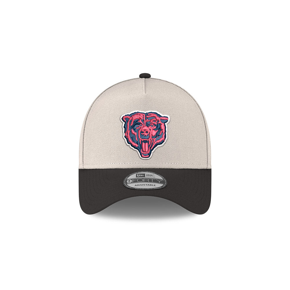 Chicago Bears Chrome/Black Super Bowl XX New Era 9FORTY A-Frame Adjustable Hat