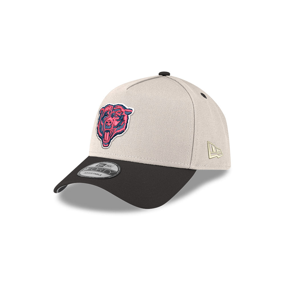 Chicago Bears Chrome/Black Super Bowl XX New Era 9FORTY A-Frame Adjustable Hat
