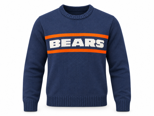 Chicago Bears Ditka Striped Sweater