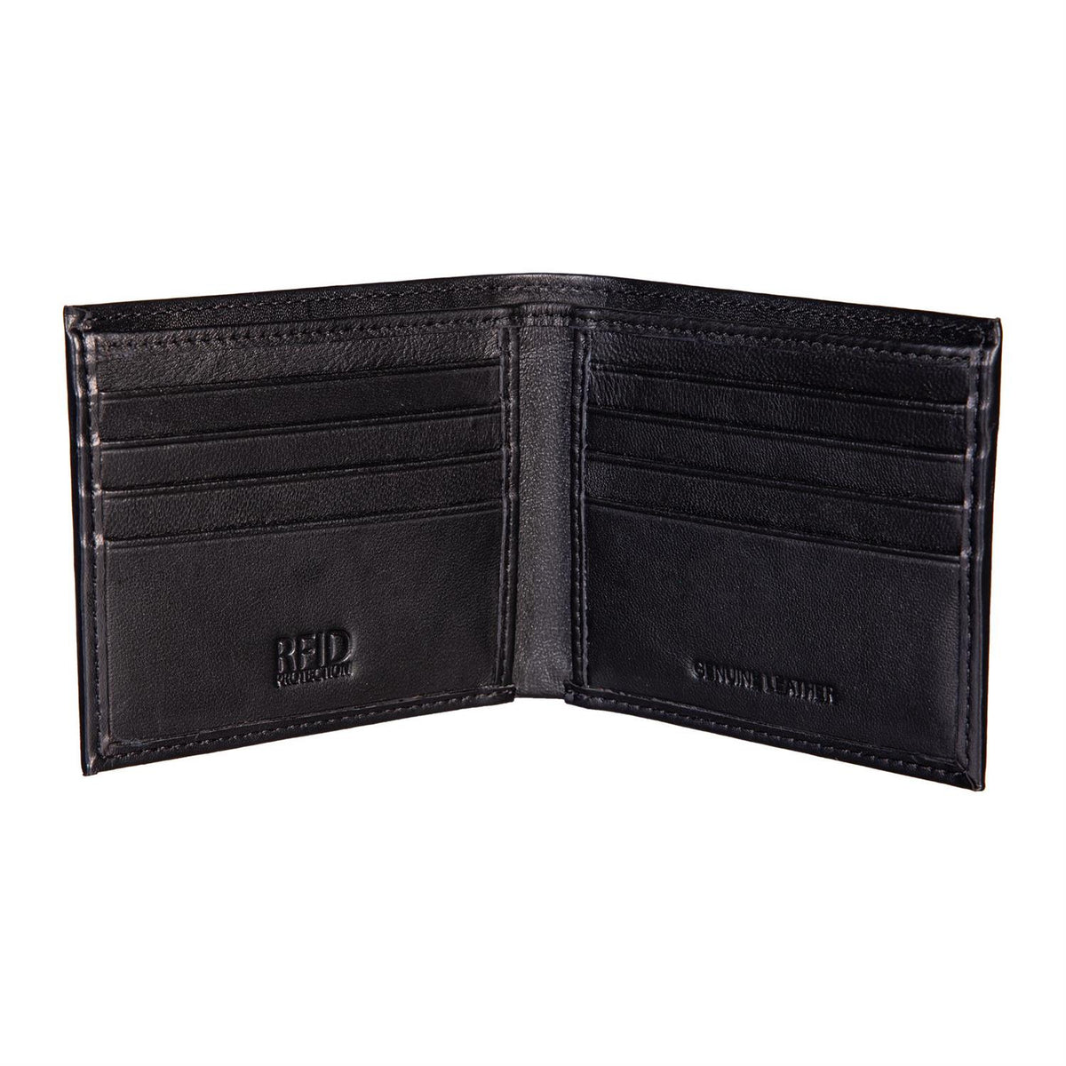 Chicago Bears Embroidered Leather Bi-fold Wallet