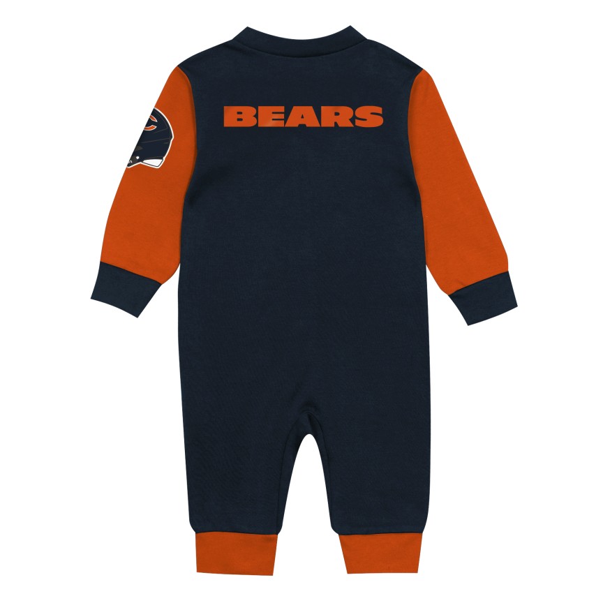 Chicago Bears Endzone Baby Snuggler Coverall