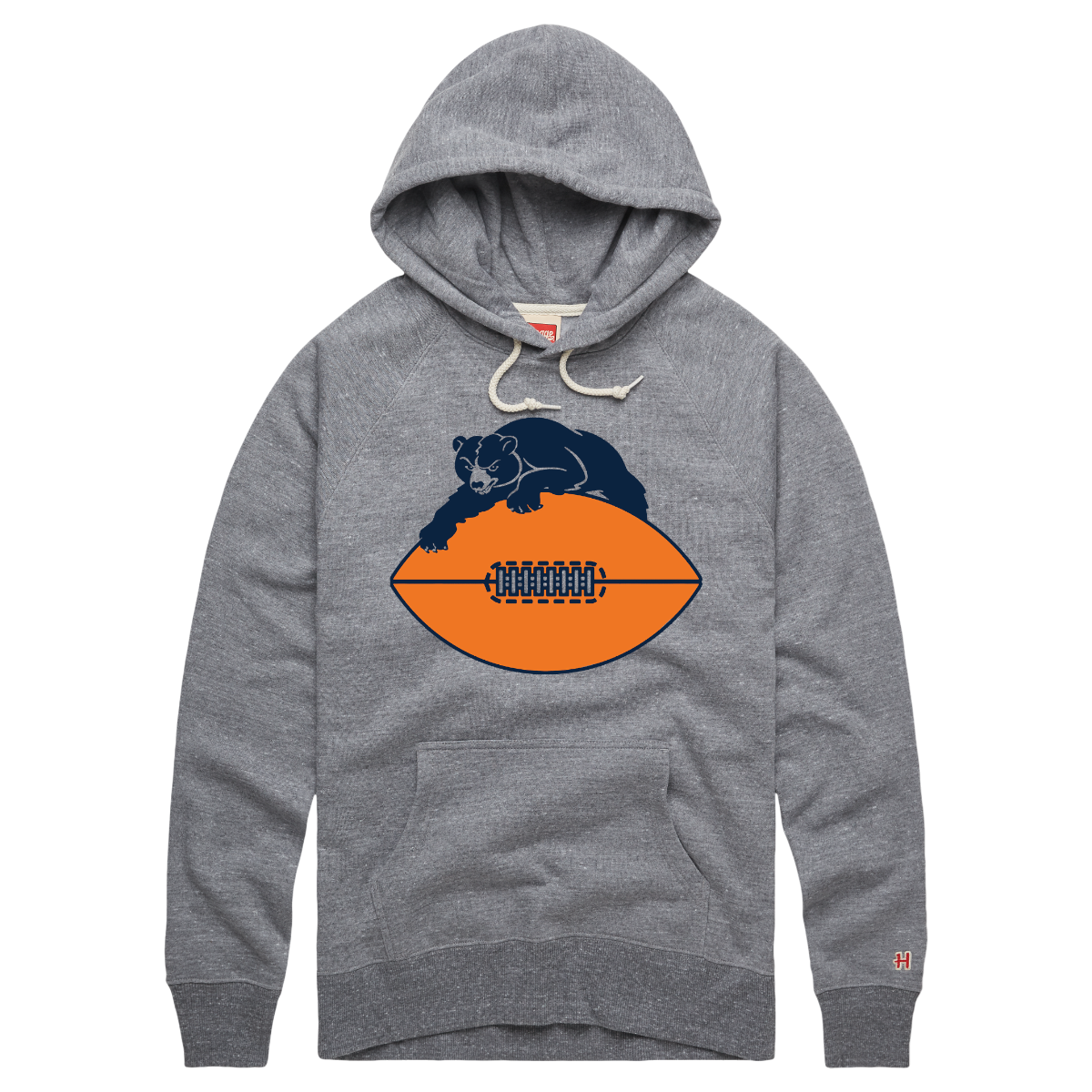 Chicago Bears Homage Retro Grey 1946 Hoodie