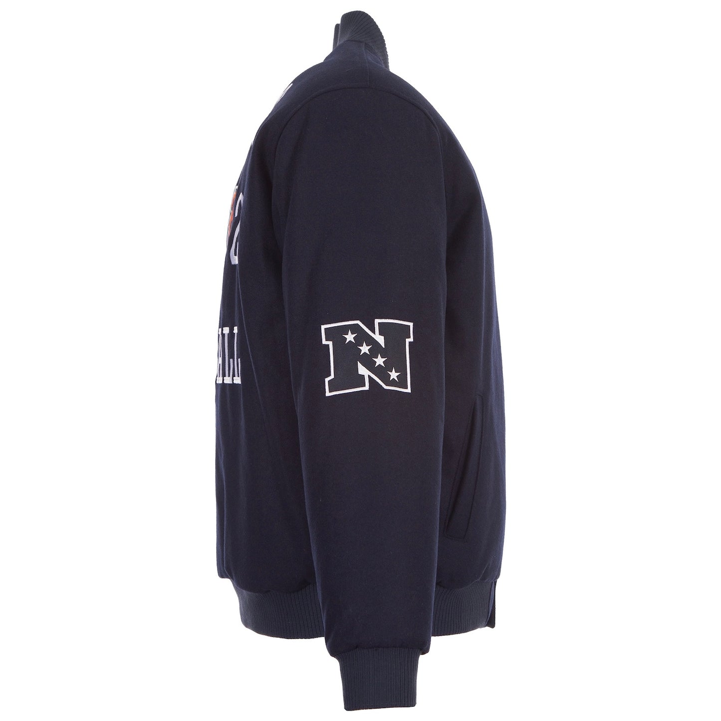Chicago Bears JH Design Navy Reversible Full Zip Jacket