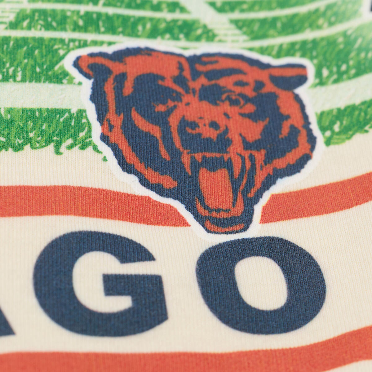 Chicago Bears Mitchell & Ness Throwback Walter Payton Natural Caricature NFC Champs T-Shirt