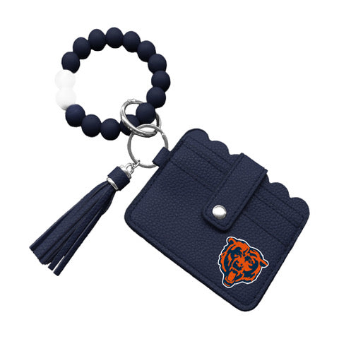 Chicago Bears Navy Bracelet Wallet