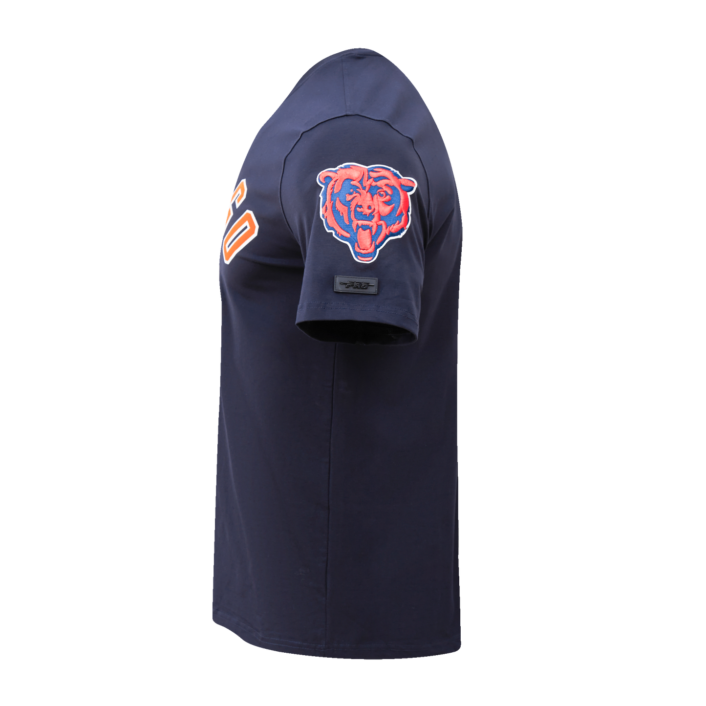 Chicago Bears Navy Classic Bristle T-Shirt
