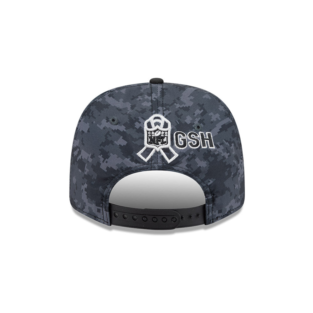 Chicago Bears New Era 2026 Salute To Service 9SEVENTY Stretch-Snap Adjustable Hat
