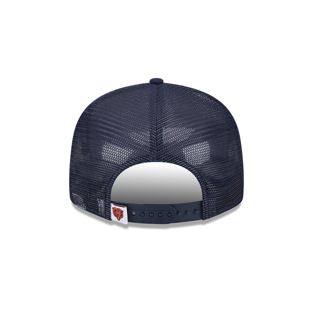 Chicago Bears New Era 9FIFTY Navy EG Trucker Hat