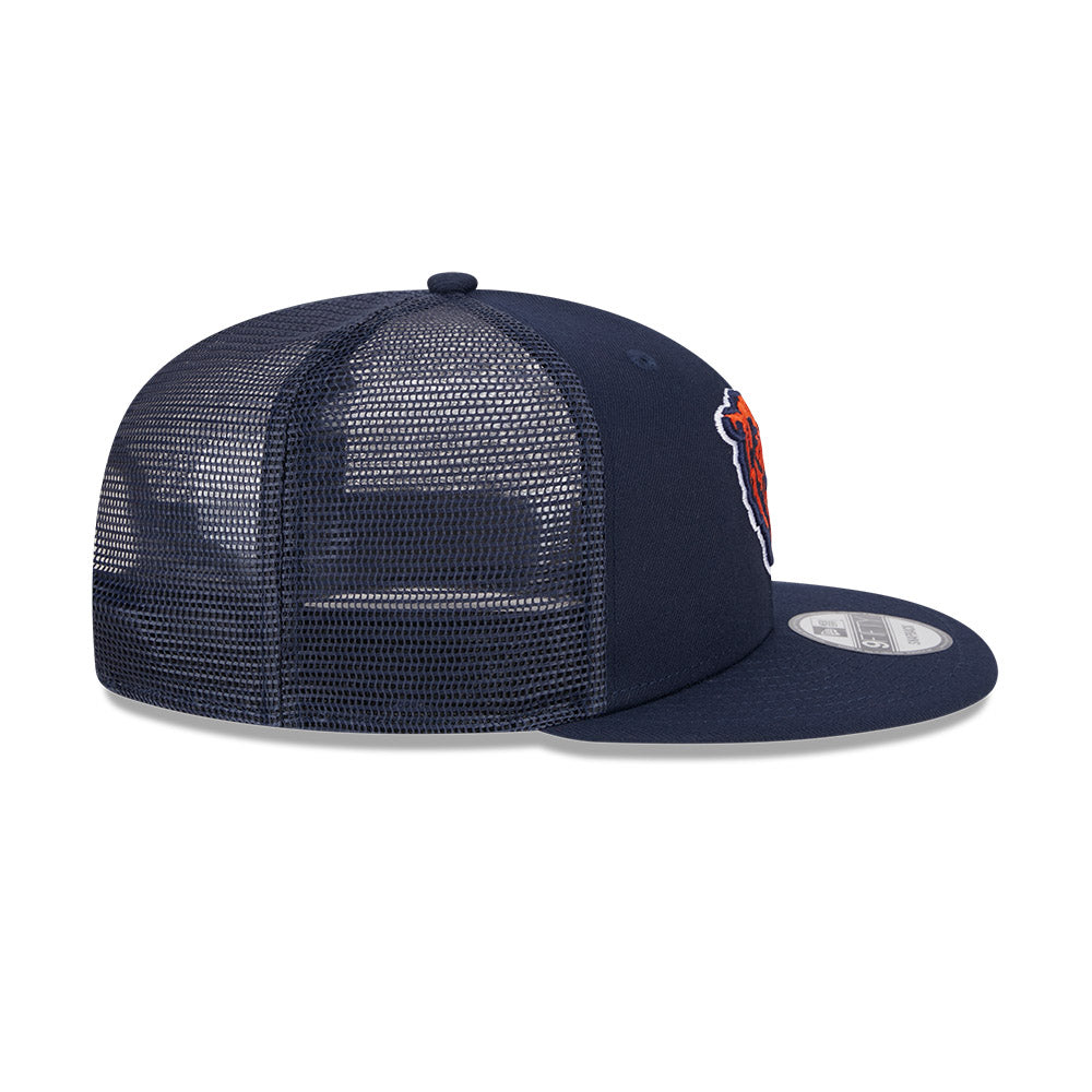 Chicago Bears New Era 9FIFTY Navy EG Trucker Hat