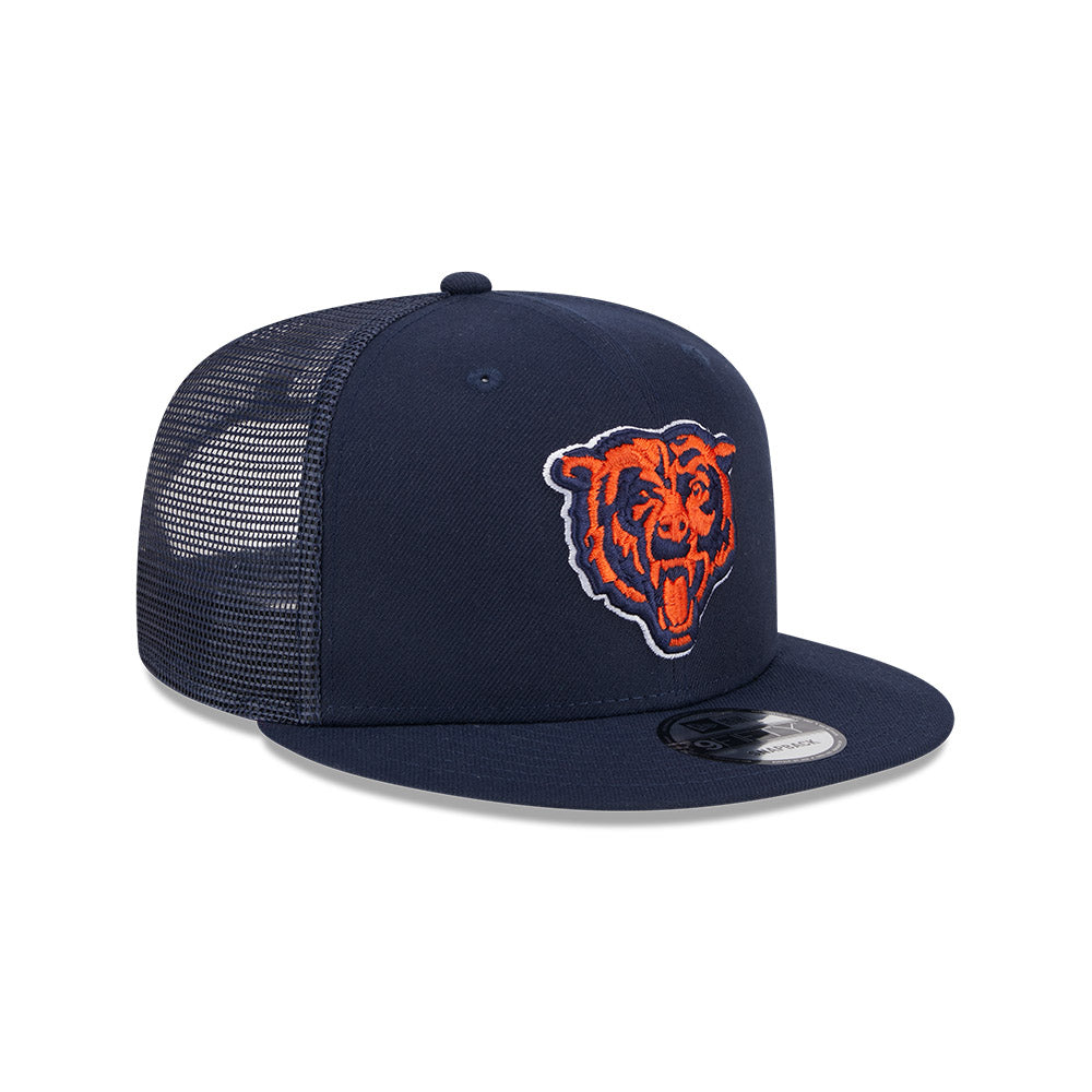 Chicago Bears New Era 9FIFTY Navy EG Trucker Hat