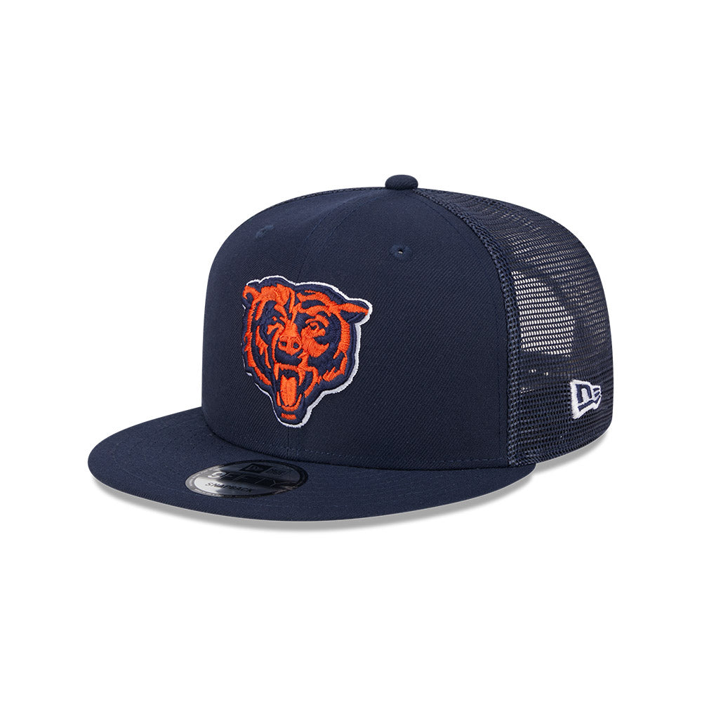 Chicago Bears New Era 9FIFTY Navy EG Trucker Hat