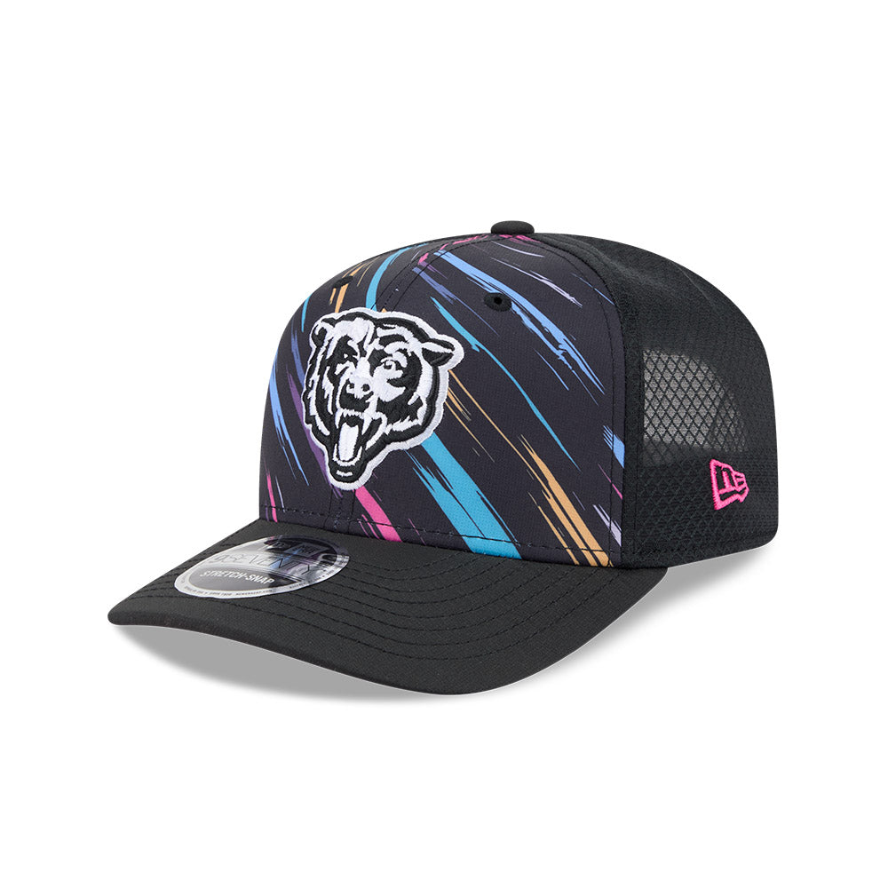 Chicago Bears New Era 9SEVENTY 2026 Crucial Catch Stretch-Snap Adjustable Hat