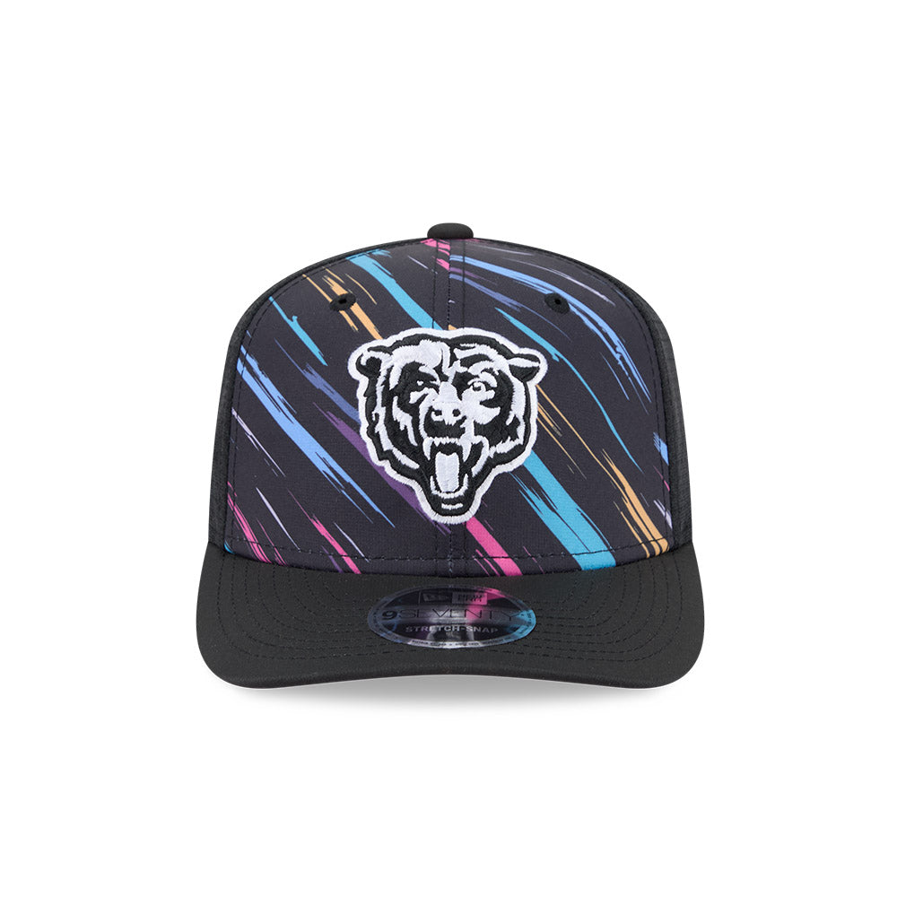 Chicago Bears New Era 9SEVENTY 2026 Crucial Catch Stretch-Snap Adjustable Hat